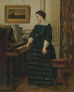 Yokluk. by Alfred Emile Stevens