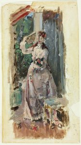 Balkon Köşesi by Alfred Emile Stevens