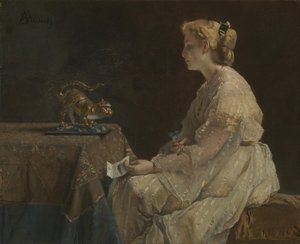 Şimdi, c. 1870 by Alfred Emile Stevens