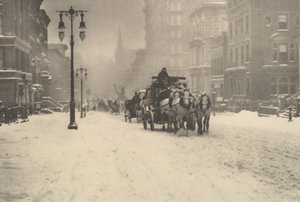 Kasvetli Bir Gün, c.1897 (fotogravür) by Alfred Stieglitz