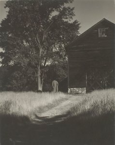 Ahır, George Gölü, 1936. by Alfred Stieglitz