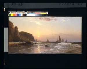 Grand Manan'da Sabah (tuval üzerine yağlıboya) by Alfred Thompson Bricher
