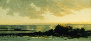 Deniz manzarası (tuval üzerine yağlı boya) by Alfred Thompson Bricher