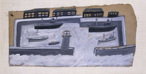 Evler ve Gemiler by Alfred Wallis