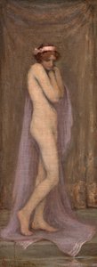 Nude (tuval üzerine yağlı boya)