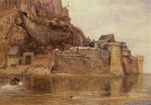 Surlar, Mont Saint Michel (suluboya)