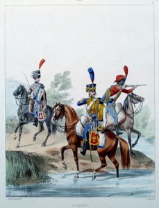 Napolyon Armee: Hussards. Alfred De Marbot