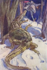"Timsah! Timsah!" (renkli taş)