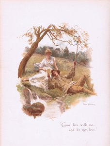 Gel benimle yaşa ve aşkım ol, Hildesheimer & Faulkner tarafından yayınlanan Bazı Eski Aşk Şarkılarından, 1892