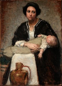 Anne ve Uyuyan Bebek, 1911.