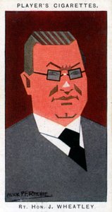 John Wheatley, İskoç politikacı, 1926. by Alick P. F. Ritchie