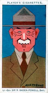Robert Baden-Powell, 1. Baron Baden-Powell, 1926. by Alick P. F. Ritchie