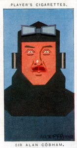 Sir Alan Cobham, İngiliz öncü havacı, 1926 by Alick P. F. Ritchie