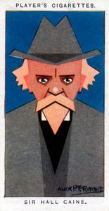 Sir Hall Caine, İngiliz romancı, 1926 by Alick P. F. Ritchie