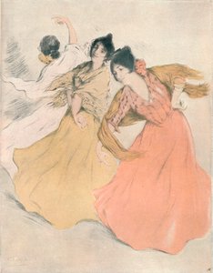 İspanyol Dansçılar, c1875-1903, 1903 by Allan Osterlind