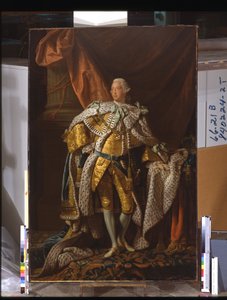 Kral George III (tuval üzerine yağlıboya) by Allan Ramsay