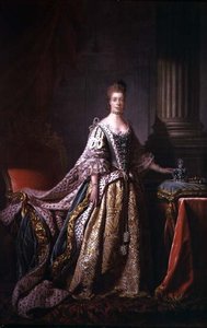Kraliçe Charlotte by Allan Ramsay