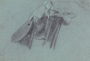 Şapka Tutan El Çalışması by Allan Ramsay