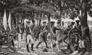 Plassey Savaşı, 23 Haziran 1757 (lito)