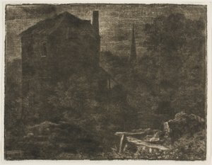 Karanlık Bir Şekilde Manzara by Allart van Everdingen