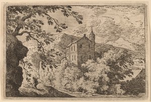Taretli Büyük Ev by Allart van Everdingen