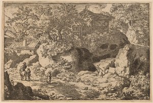 Atlı Köylü, muhtemelen c. 16451656. by Allart van Everdingen