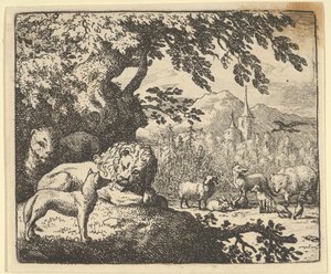 Renard Yalanlarına Devam Ediyor, 1650-75. by Allart van Everdingen