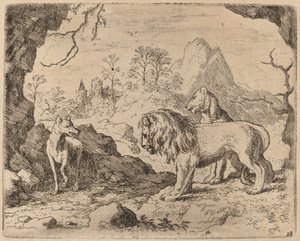 Reynard Gizli Hazineyi Ortaya Çıkarmaya Söz Veriyor, muhtemelen c. 16451656. by Allart van Everdingen