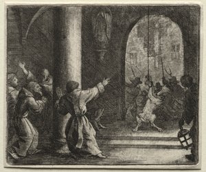 Tilki Reynard: Reynard Kurdu Kandırıyor by Allart van Everdingen