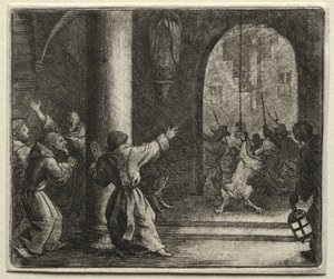 Tilki Reynard: Reynard Kurdu Kandırıyor. by Allart van Everdingen