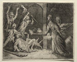 Tilki Reynard: Kedi Tuzağa Düştü by Allart van Everdingen
