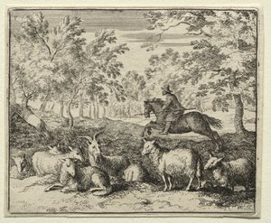 Tilki Reynard: Geyik Kovalaması by Allart van Everdingen