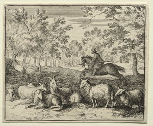 Tilki Reynard: Geyik Kovalaması. by Allart van Everdingen