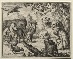 Tilki Reynard: Aslan'ın Mahkemesi by Allart van Everdingen