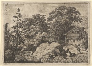 Tepe, 17. yüzyıl. by Allart van Everdingen