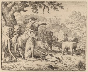 Ram Blesses Reynard, muhtemelen c. 16451656.