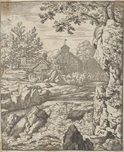 Şelale, 17. yüzyıl. by Allart van Everdingen