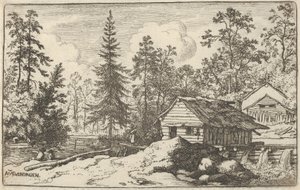Tekneye Bakan Kadın, 17. yüzyıl. by Allart van Everdingen