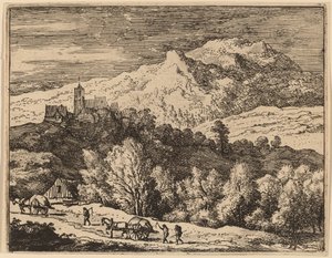 İki Araba, muhtemelen c. 16451656. by Allart van Everdingen