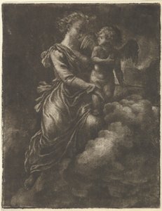 Venüs ve Aşk Tanrısı, 17. yüzyıl. by Allart van Everdingen