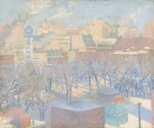 Madison Meydanı, Kar, 1904.