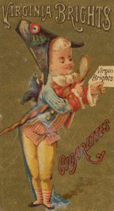Allen &..., 1886 için Virginia Brights Cigarettes