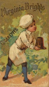Allen &..., 1886 için Virginia Brights Cigarettes