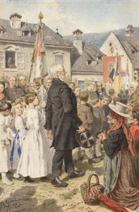 Corpus Christi alayı by Alois Greil