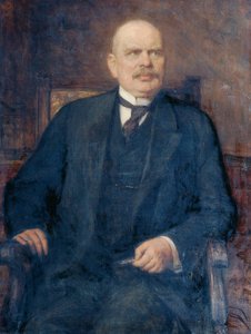 Bakan Max Freiherr Hussarek von Heinlein by Alois Johann Josef Delug