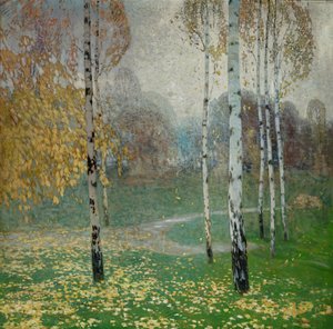 Huş Ağaçları, 1904 by Alois Kalvoda