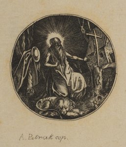 Aziz Jerome, 19. yüzyıl. by Alois Petrak