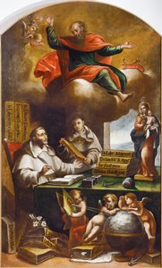 Aziz Paul, Alonso Antonio Villamor (1661-1729) tarafından yazılan Büyük Aziz Albert ve Aquinaslı Aziz Thomas