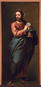 Mesih Ev Sahibini Kutsadı, c.1635 by Alonso Cano