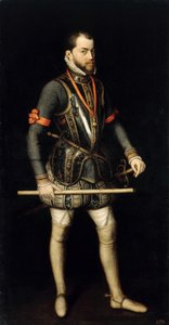 Philip II 1527-1598, İspanya ve Portekiz Kralı portresi